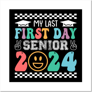 My last first day senior 2024 Posters and Art